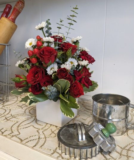 Valentine's Floral Arrangement Class