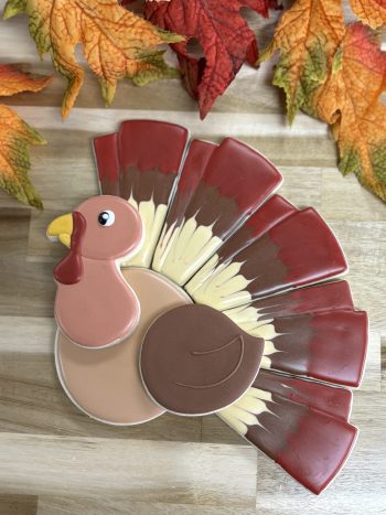 Fall Cookie Decorating Class - Turkey Platter